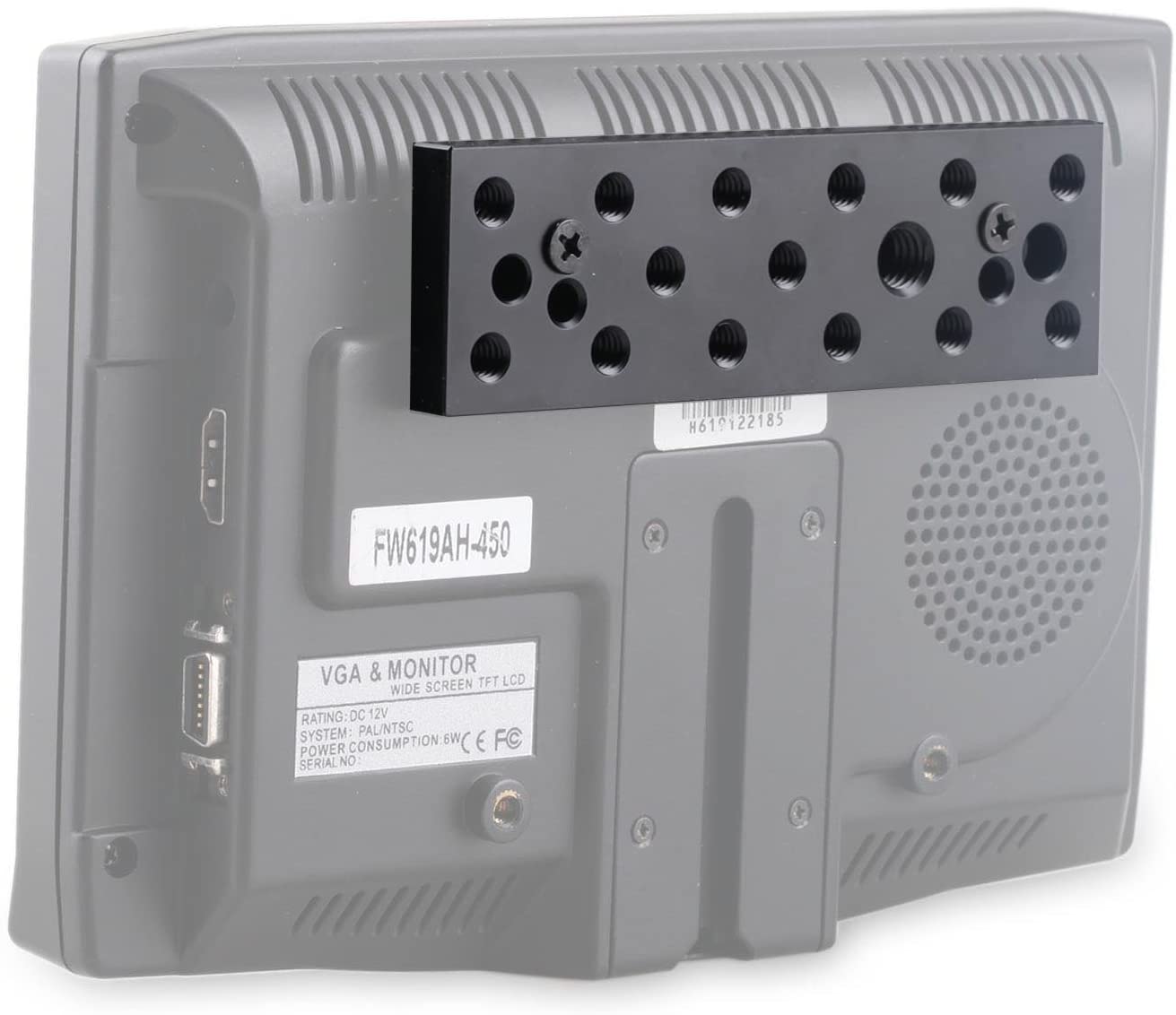 Amazon.com: SMALLRIG Multi-Function Mounting Plate Cheese Plate with 1/4" and 3/8" Connections for Sony F970 / F550 Battery on Monitors Lilliput Fa1011, Fa1013, 669hb, 669gl, 869gl & Coollcd 619ah - 904