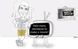 观众看到的一部电影要经历多少道标准？