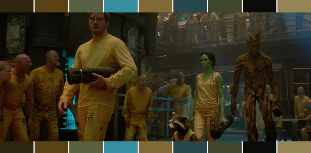 Guardians of the Galaxy in Color