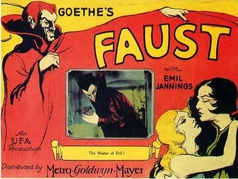Movie poster of Faust (1926)