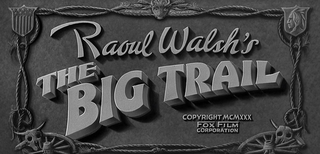 The Big Trail (1930) Blu-ray movie title