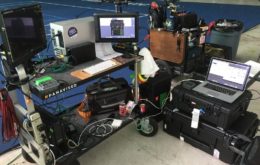 Rich's DIT cart, ready to rock for Wrestlemania