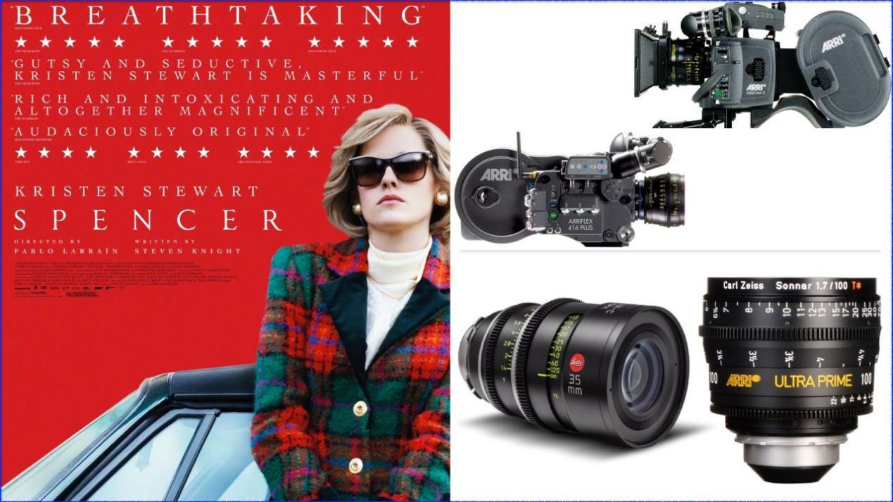 “Spencer”: Dir - Pablo Larraín, DP - Claire Mathon. Cameras: ARRI 416; ARRICAM LT. Lenses - Leitz Summilux, ARRI Ultra Prime