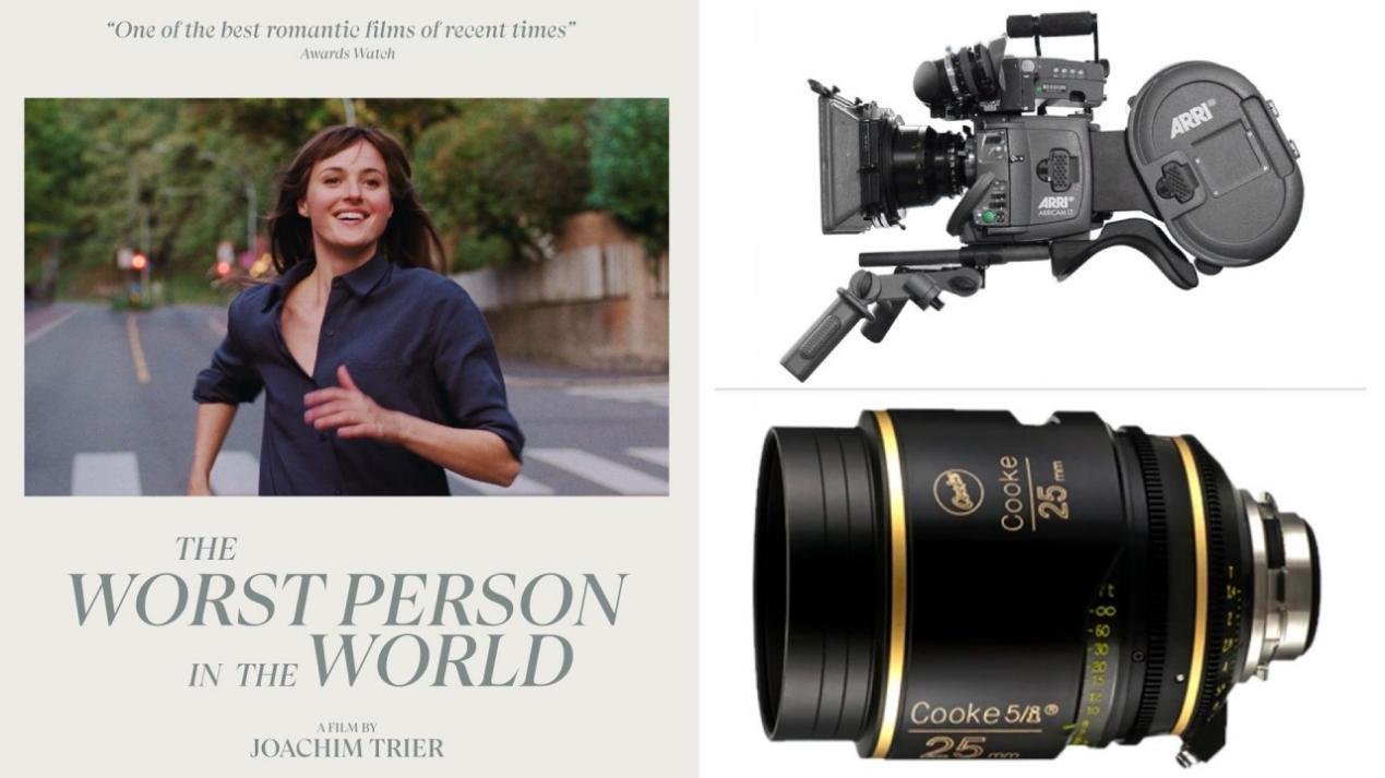 “The Worst Person in the World”: Dir - Joachim Trier, DP - Kasper Tuxen. Cameras - ARRICAM LT. Lenses - Cooke 5/i
