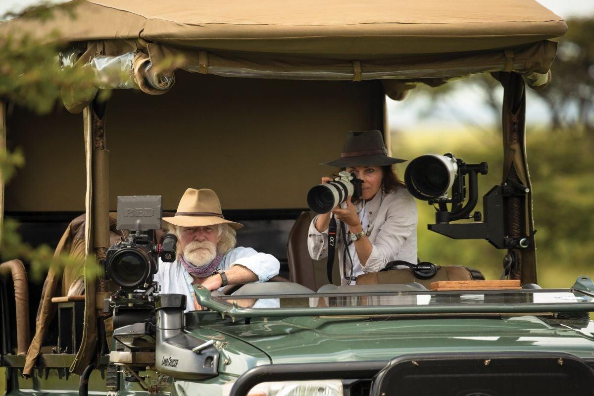 Dereck and Beverly Joubert “using the art of the lens.”