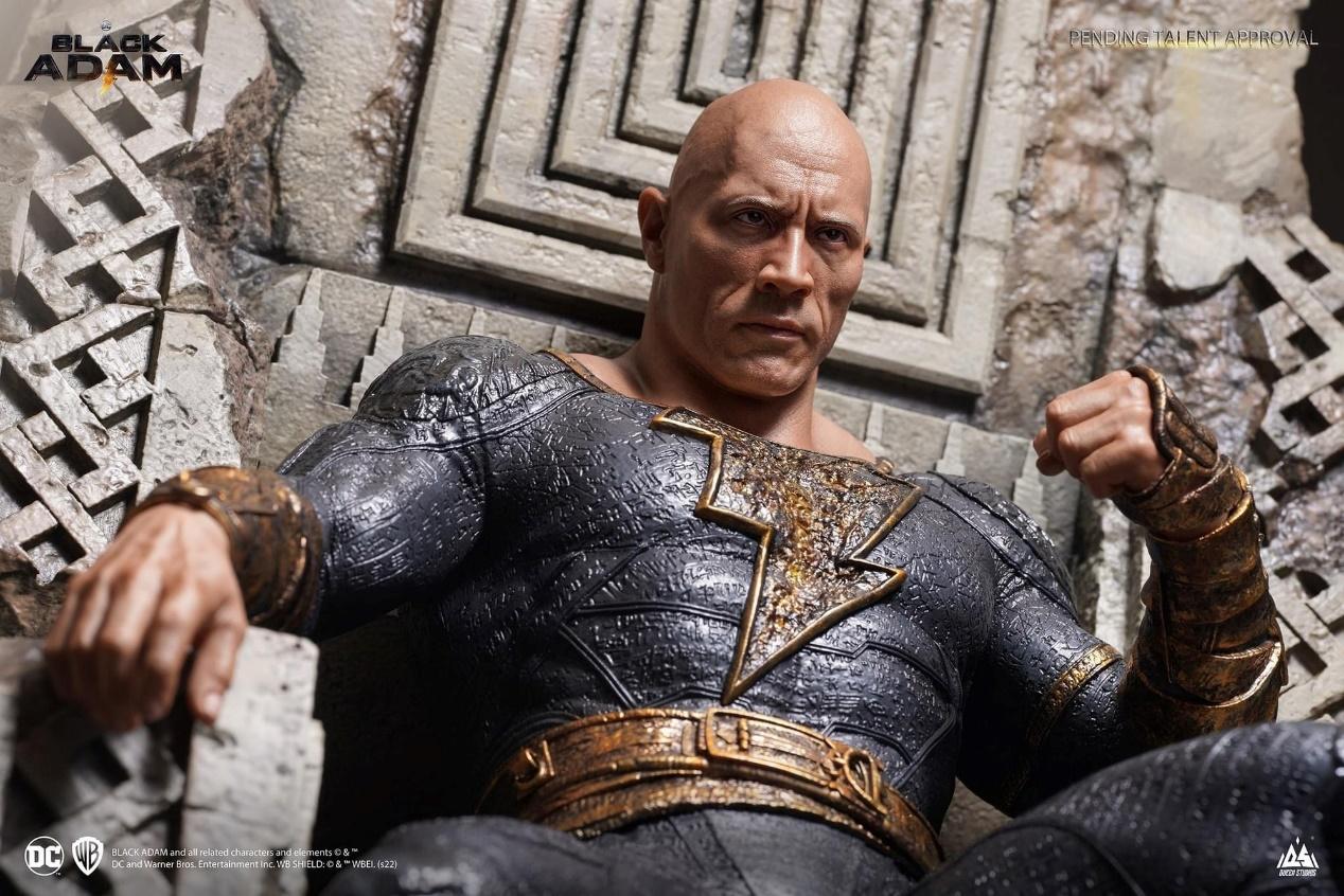 Black Adam on Throne 1/4 Scale Statue - Spec Fiction Shop