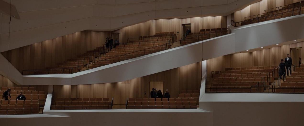 Tár's cinematography revels in geometry.