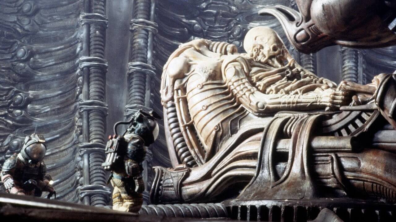Alien's film color palette
