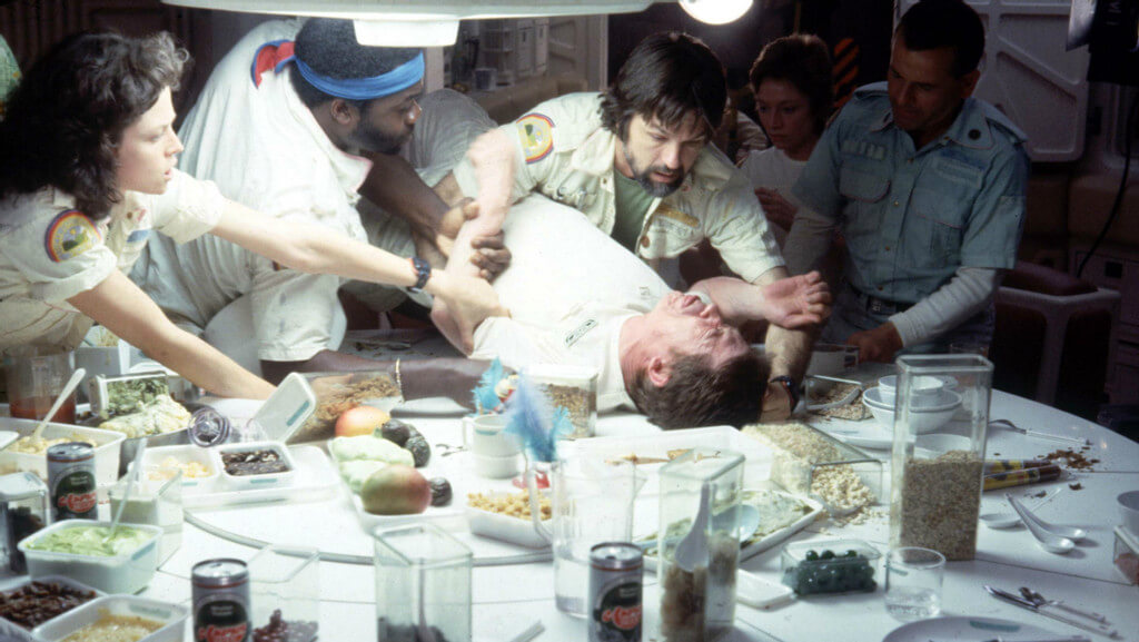 Alien's film color palette
