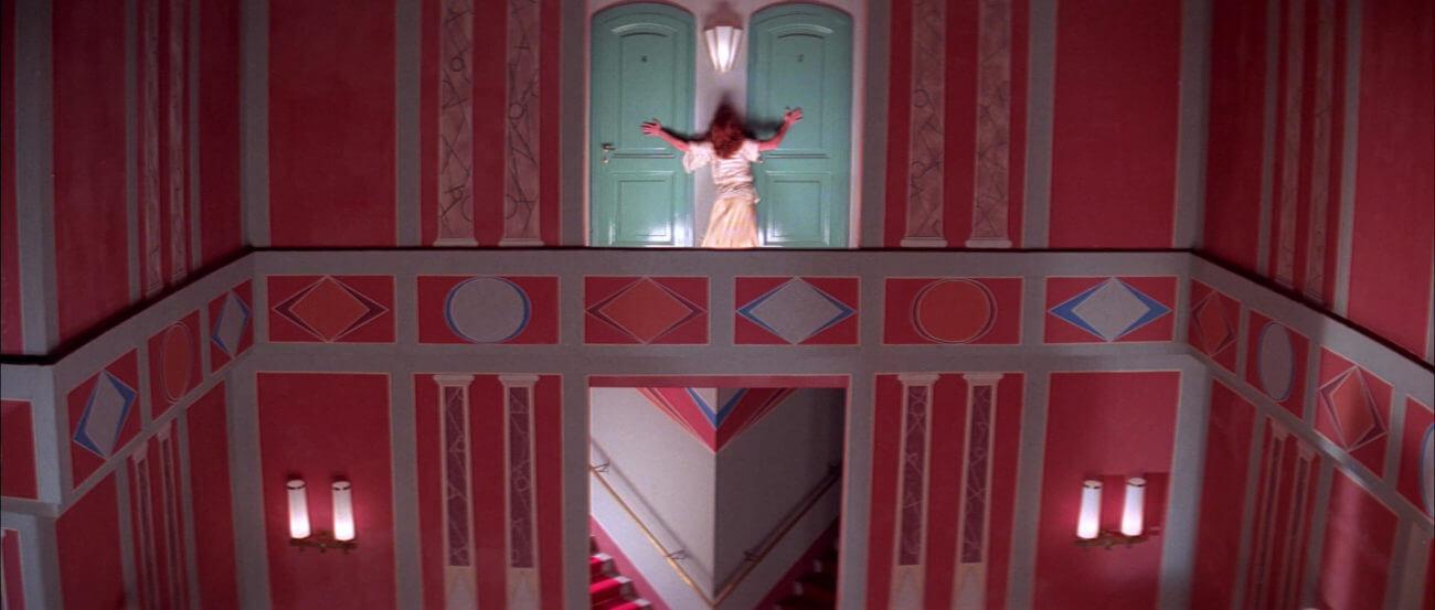 Dario Argento's Suspiria with a red-heavy film color palette