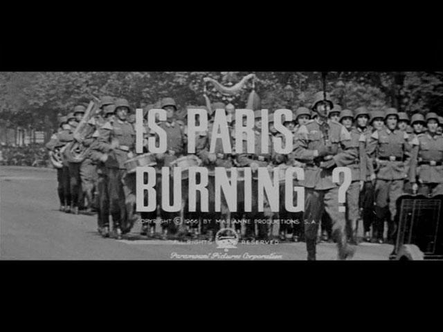 Is Paris burning 1966 movie title