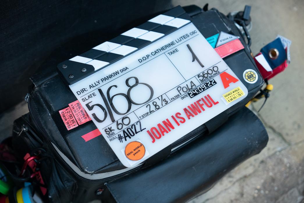 Joan is Awful BTS Black Mirror Season 6. 