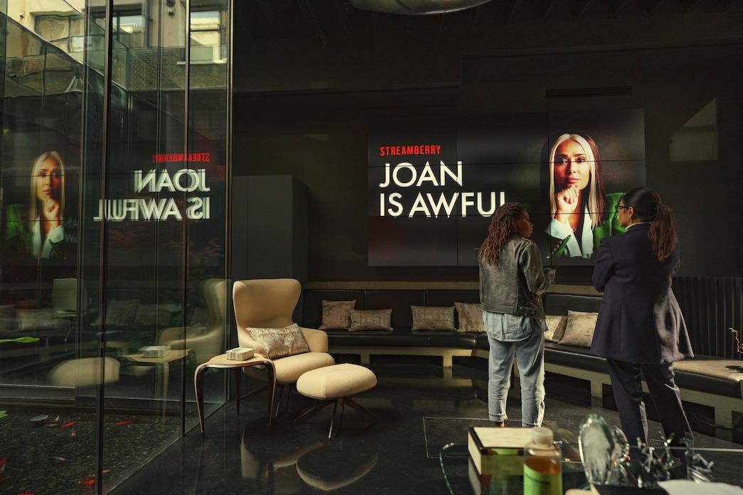 Joan is Awful BTS Black Mirror Season 6. 