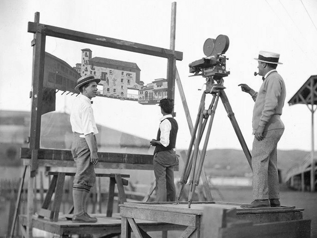 What is Matte Painting in Movies Matte Painting Film History Early matte paintings
