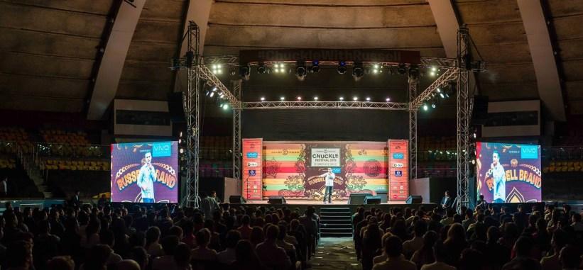 Russell Brand Bangalore Sanjay manaktala Comedy Central