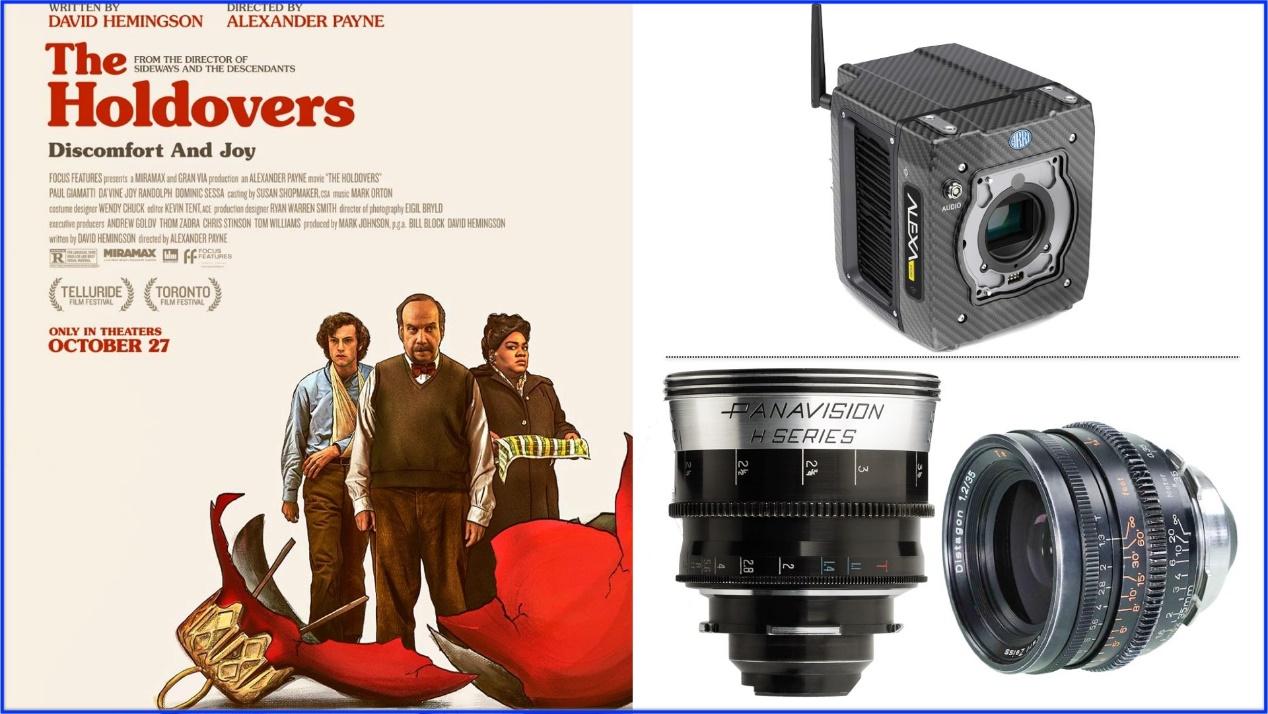 "The Holdovers”: DP: Eigil Bryld. Cameras: ARRI ALEXA Mini. Lenses: Panavision H Series, and Zeiss Super Speed