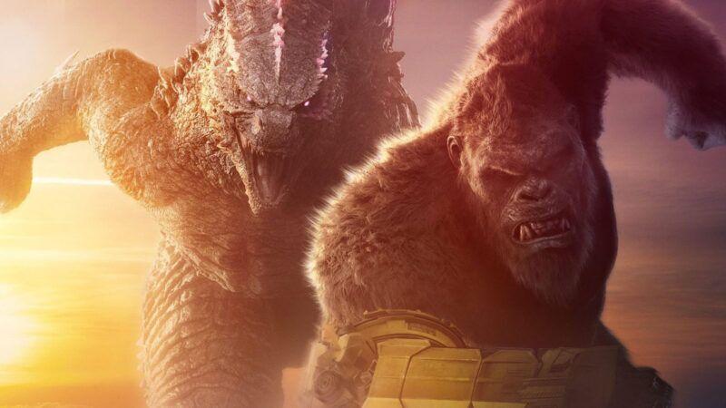 Godzilla and Kong will be busting back into theaters soon, now with a “buddy cop” dynamic inspired by Lethal Weapon. Image @ Warner Bros.