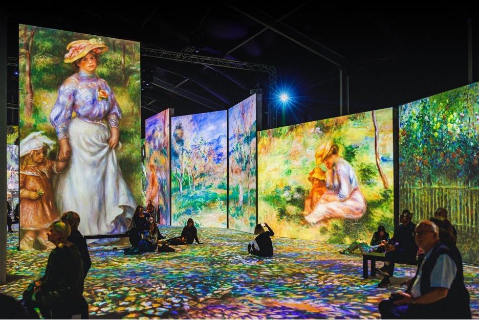Monet in Paris, Grande Experiences Digital art