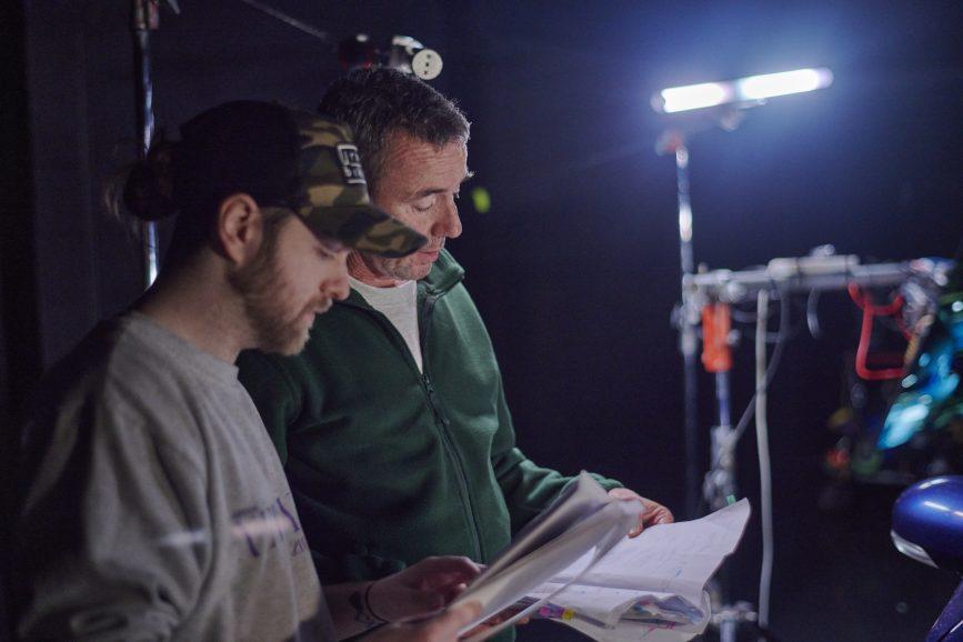 https://britishcinematographer.co.uk/wp-content/uploads/2024/04/Danny-and-Jay-dicussing-script-867x578.jpg