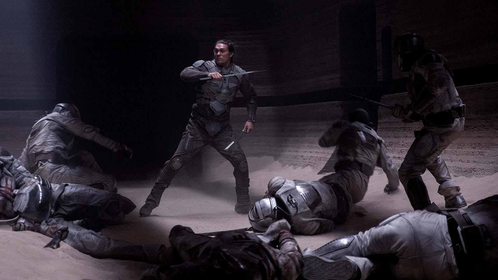 Duncan Idaho fights Sardaukar