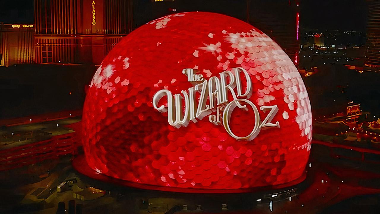 The Wizard of Oz Las Vegas Sphere Opening
