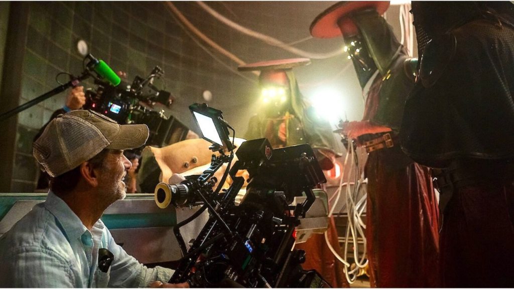 BTS of Rebel Moon. Picture: CLAY ENOS/NETFLIX