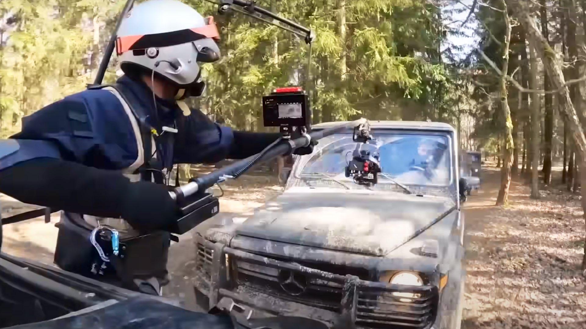 The behind the scenes of Extraction 2. Credit: Netflix